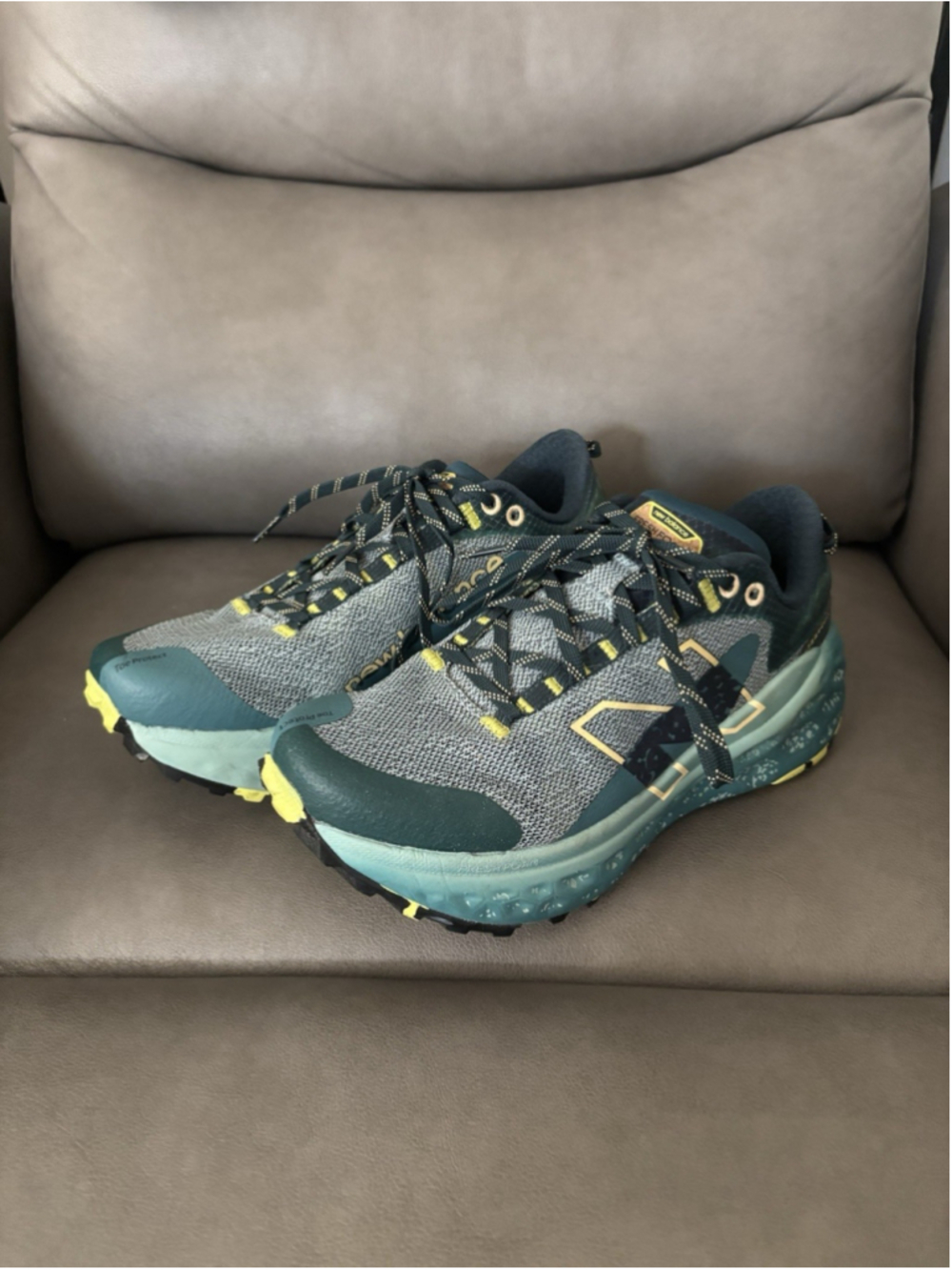 New Balance Fresh Foam X More TR Womens Shoes Green Trail Hiking Sneakers Sz 8.5